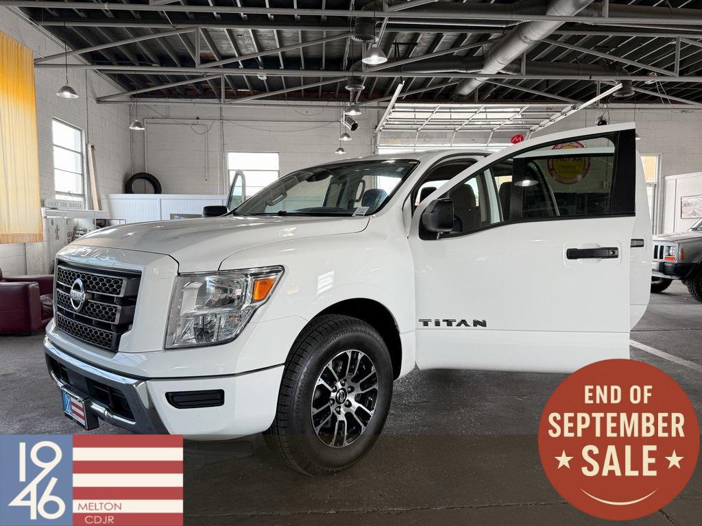 used 2022 Nissan Titan car, priced at $25,900