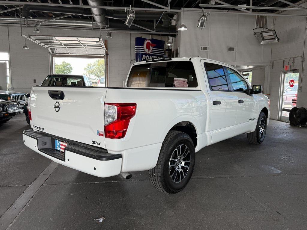 used 2022 Nissan Titan car, priced at $26,700
