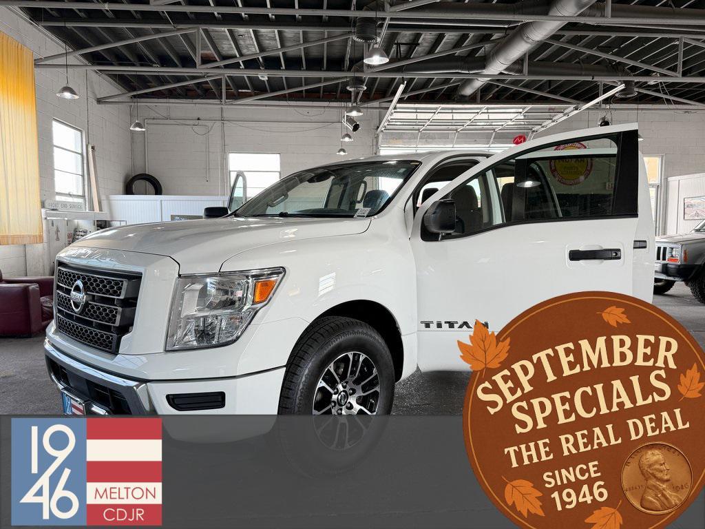 used 2022 Nissan Titan car, priced at $26,700