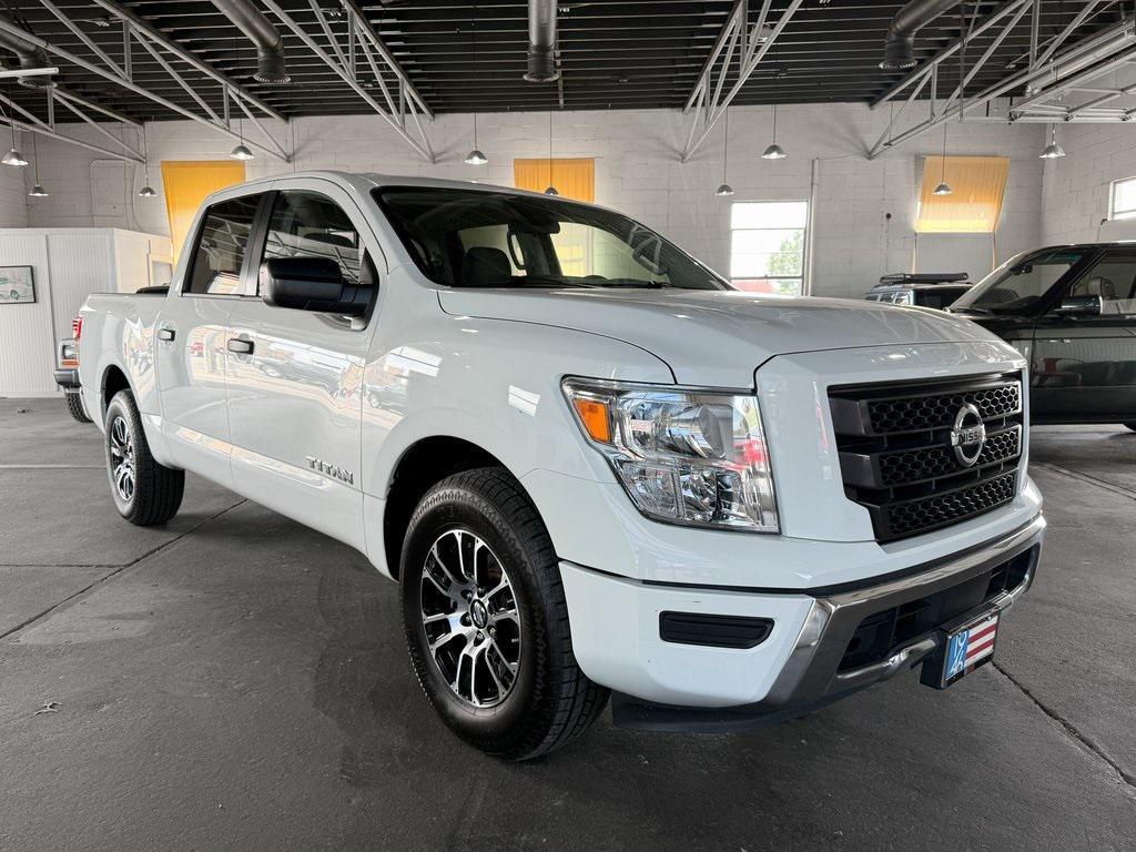 used 2022 Nissan Titan car, priced at $26,700