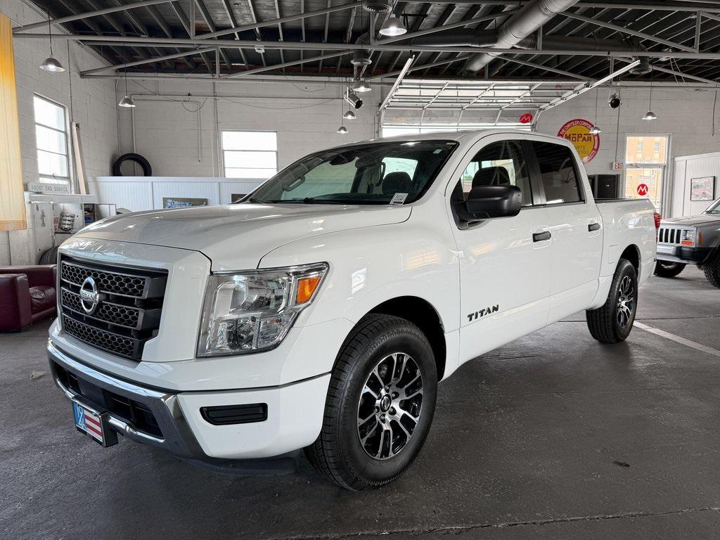 used 2022 Nissan Titan car, priced at $26,700
