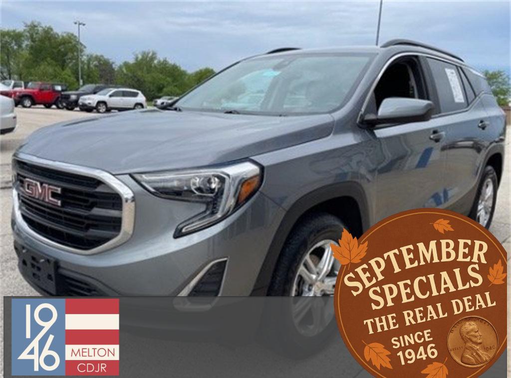 used 2021 GMC Terrain car, priced at $19,346
