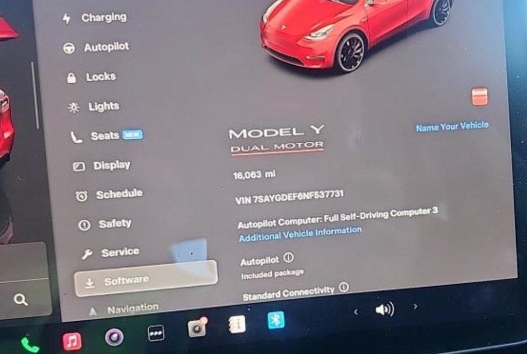 used 2022 Tesla Model Y car, priced at $31,946