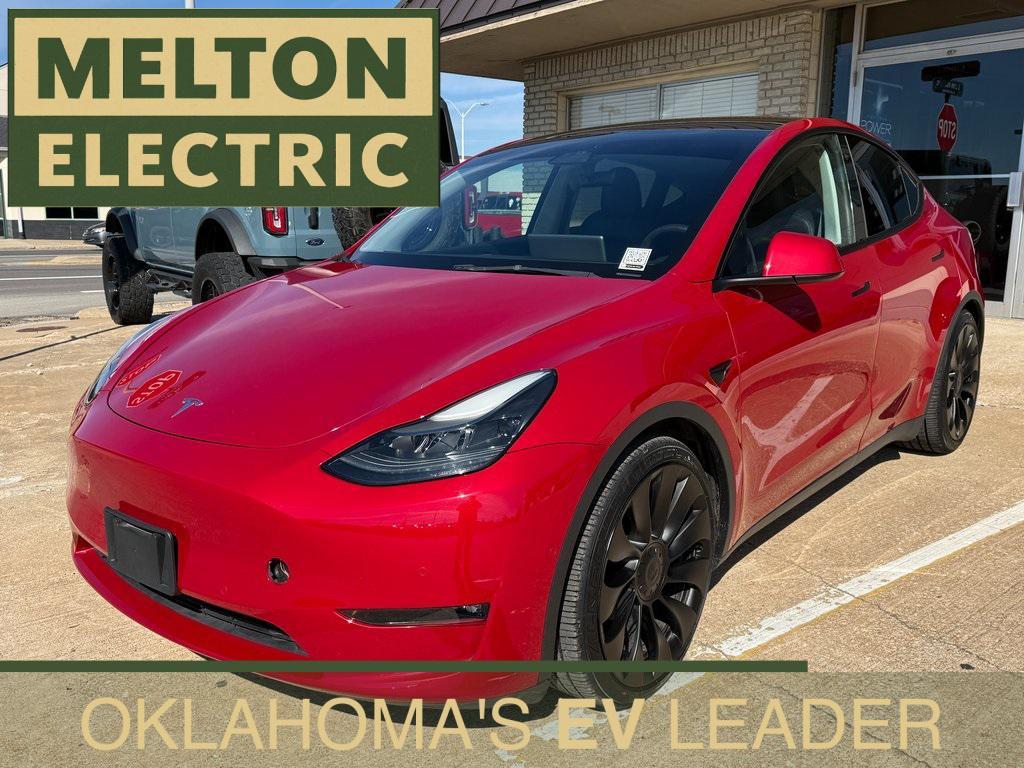 used 2022 Tesla Model Y car, priced at $31,946