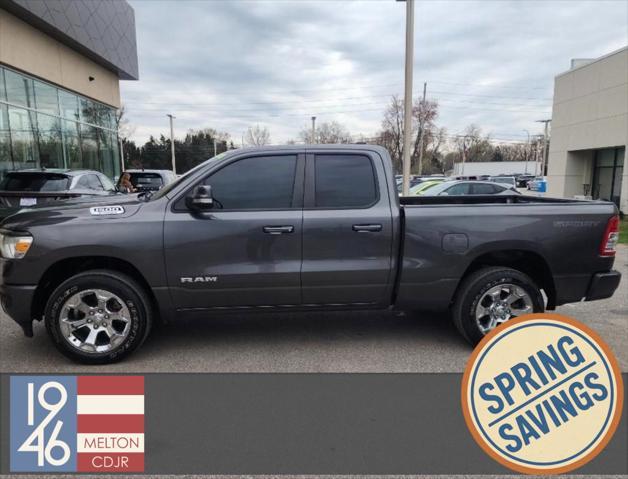 used 2022 Ram 1500 car, priced at $27,300