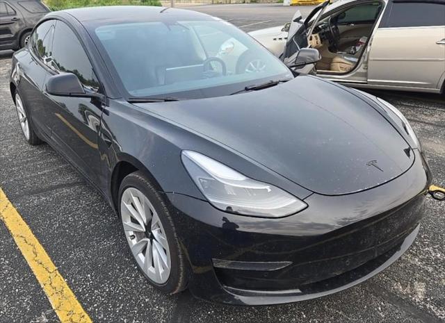 used 2022 Tesla Model 3 car, priced at $19,500