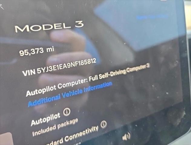 used 2022 Tesla Model 3 car, priced at $19,500