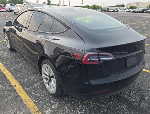used 2022 Tesla Model 3 car, priced at $19,500