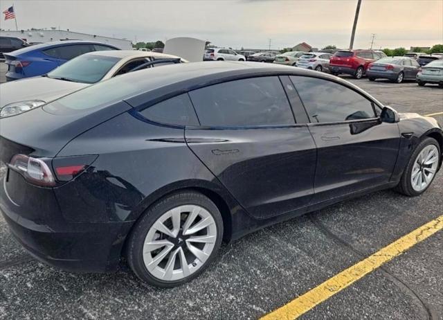used 2022 Tesla Model 3 car, priced at $19,500