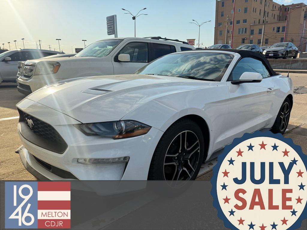 used 2018 Ford Mustang car, priced at $17,946