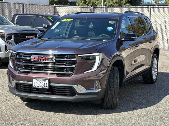 used 2024 GMC Acadia car, priced at $38,696