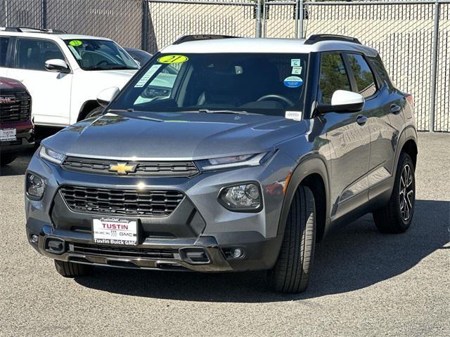 used 2021 Chevrolet TrailBlazer car, priced at $20,338