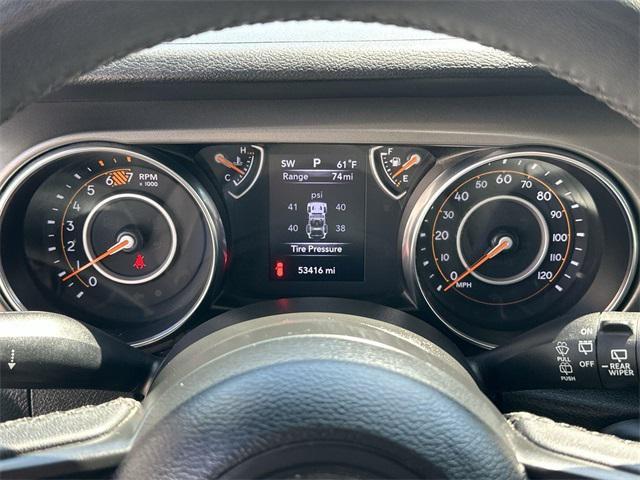 used 2023 Jeep Wrangler car, priced at $25,724