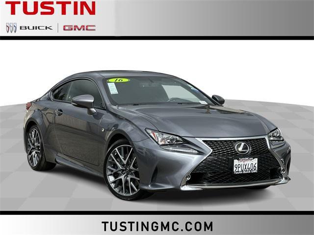 used 2016 Lexus RC 350 car, priced at $30,000