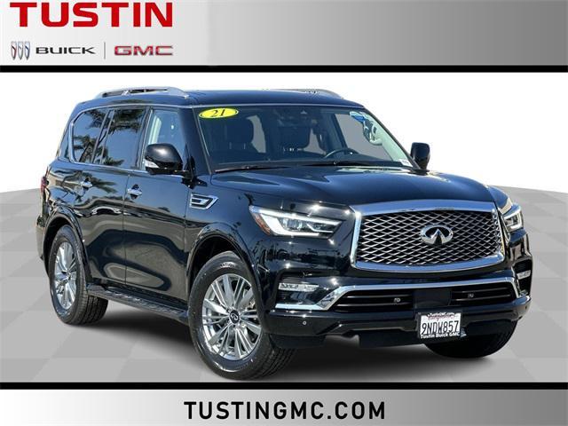 used 2021 INFINITI QX80 car, priced at $35,000