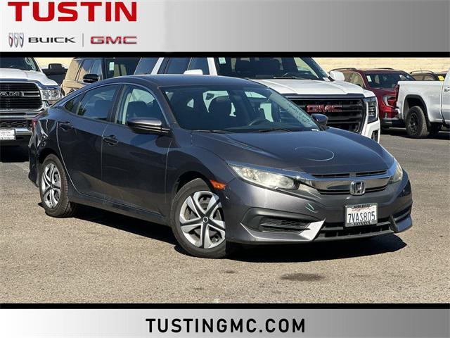 used 2016 Honda Civic car, priced at $15,712