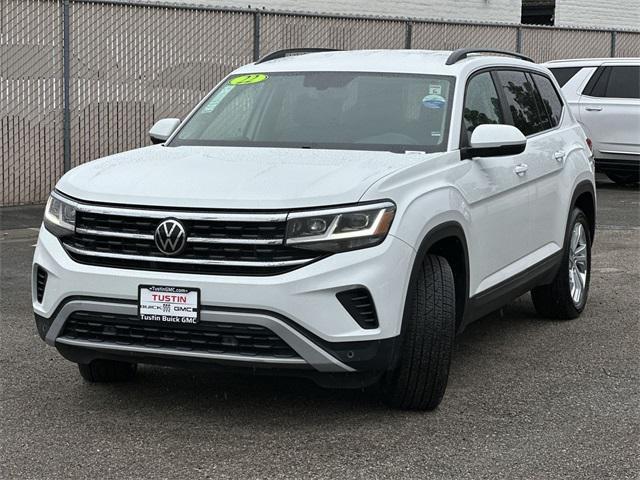 used 2022 Volkswagen Atlas car, priced at $24,000