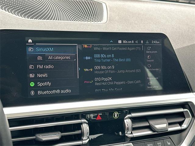 used 2021 BMW 330e car, priced at $23,295