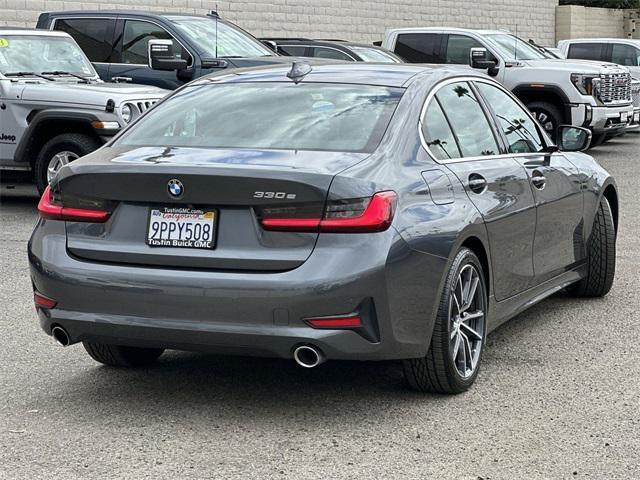 used 2021 BMW 330e car, priced at $23,295