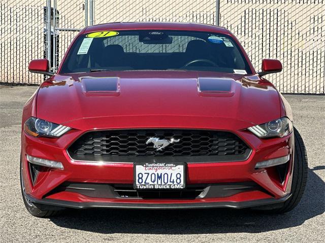 used 2021 Ford Mustang car, priced at $23,000