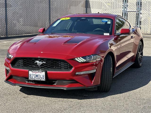 used 2021 Ford Mustang car, priced at $23,000