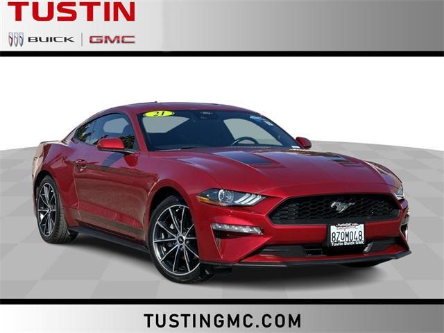 used 2021 Ford Mustang car, priced at $23,000