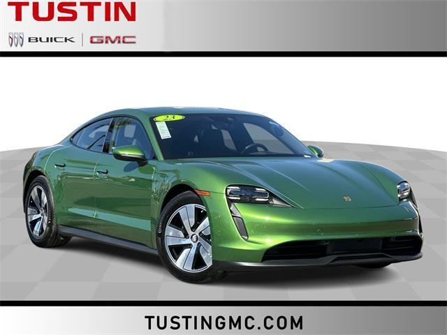 used 2023 Porsche Taycan car, priced at $71,000