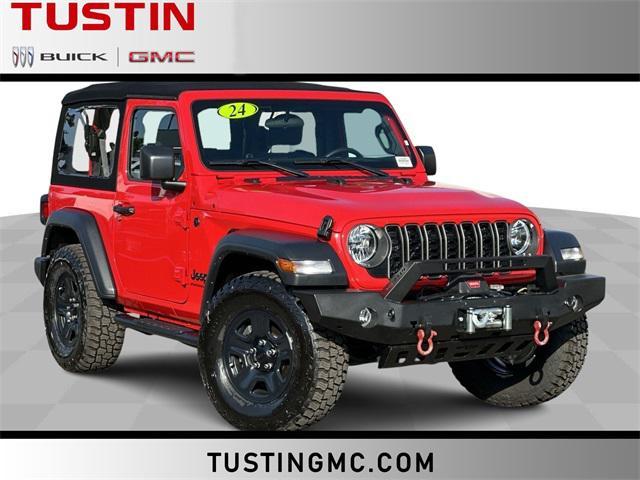 used 2024 Jeep Wrangler car, priced at $32,000