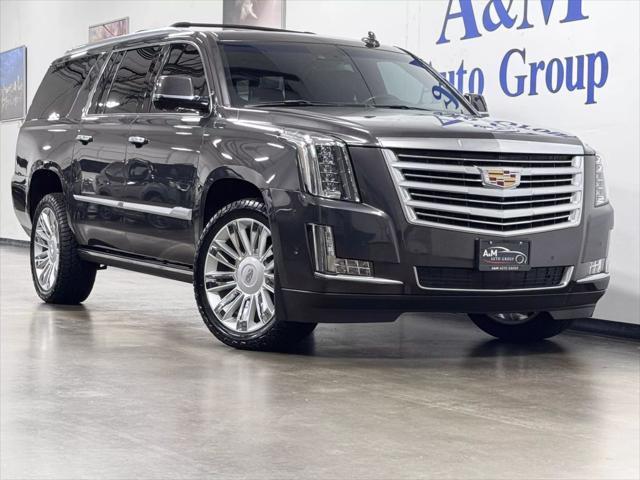 used 2018 Cadillac Escalade ESV car, priced at $46,995