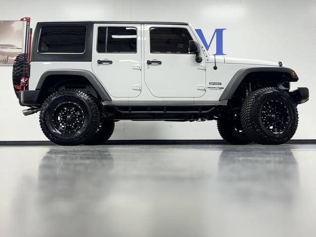 used 2018 Jeep Wrangler JK Unlimited car, priced at $31,995