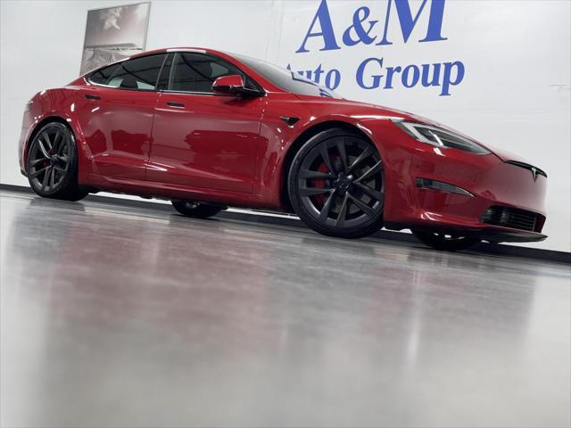 used 2021 Tesla Model S car, priced at $69,995