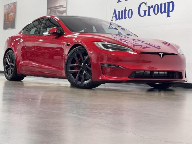 used 2021 Tesla Model S car, priced at $69,995