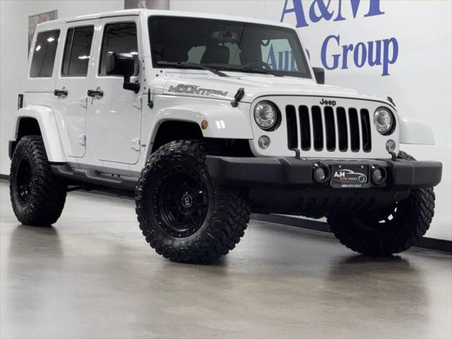 used 2017 Jeep Wrangler Unlimited car, priced at $23,995