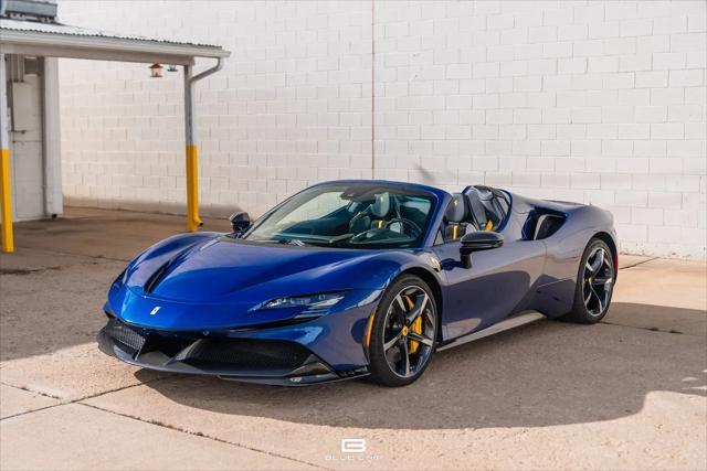 used 2022 Ferrari SF90 Spider car, priced at $659,999