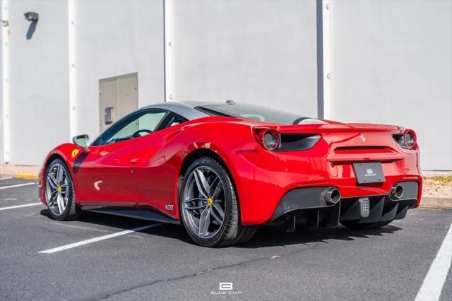 used 2018 Ferrari 488 GTB car, priced at $395,499