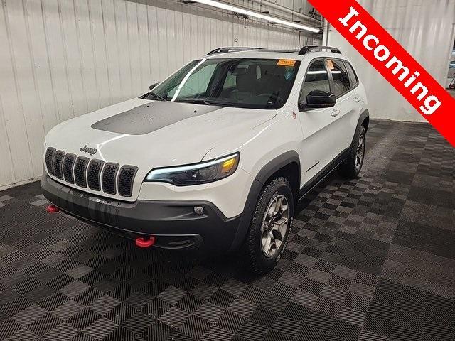 used 2022 Jeep Cherokee car, priced at $27,411