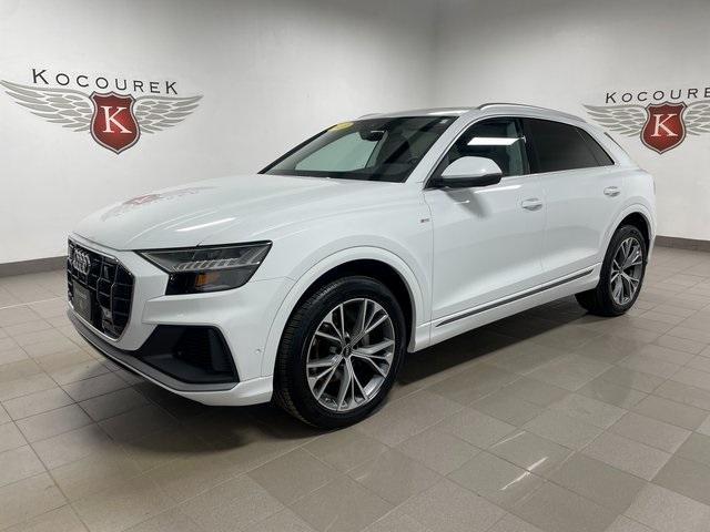 used 2023 Audi Q8 car, priced at $61,724