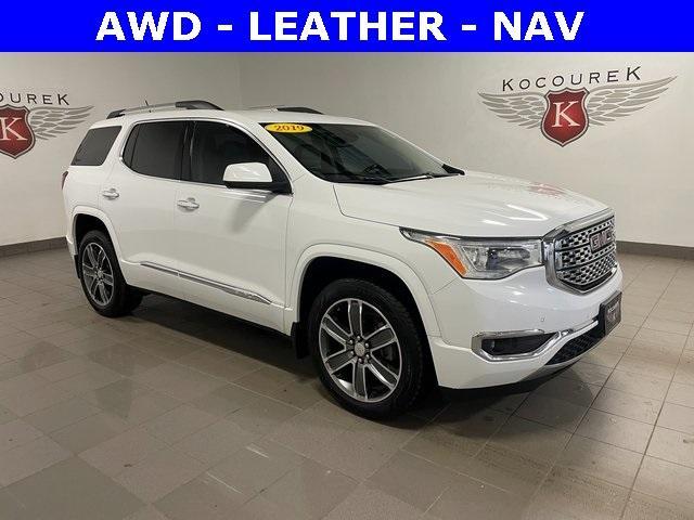 used 2019 GMC Acadia car, priced at $19,612