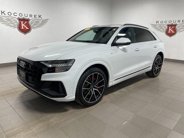 used 2021 Audi Q8 car, priced at $40,374