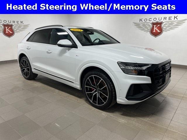 used 2021 Audi Q8 car, priced at $40,374