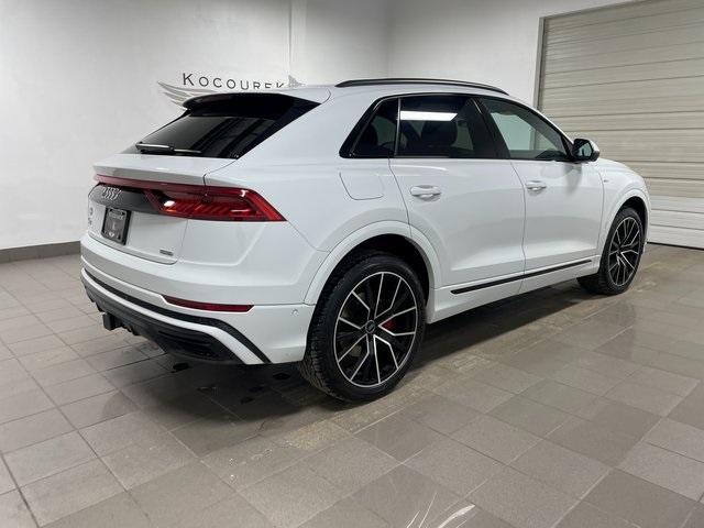 used 2021 Audi Q8 car, priced at $40,374