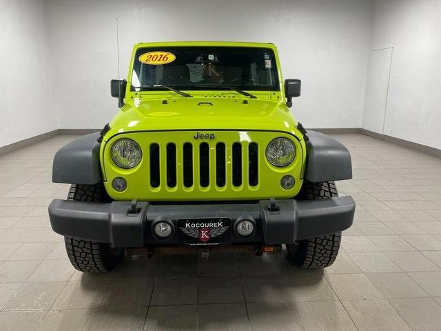 used 2016 Jeep Wrangler Unlimited car, priced at $19,825