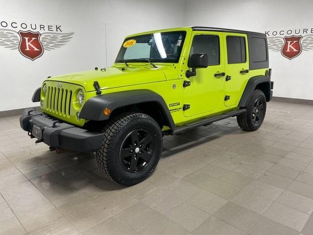 used 2016 Jeep Wrangler Unlimited car, priced at $19,825