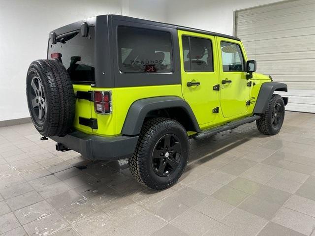 used 2016 Jeep Wrangler Unlimited car, priced at $19,825