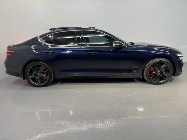 new 2023 Genesis G70 car, priced at $55,570