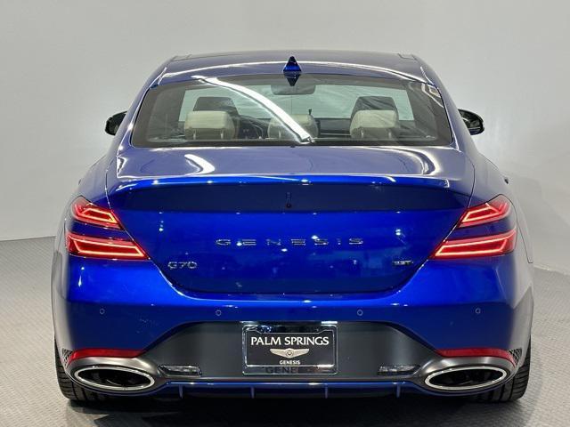 used 2024 Genesis G70 car, priced at $52,490