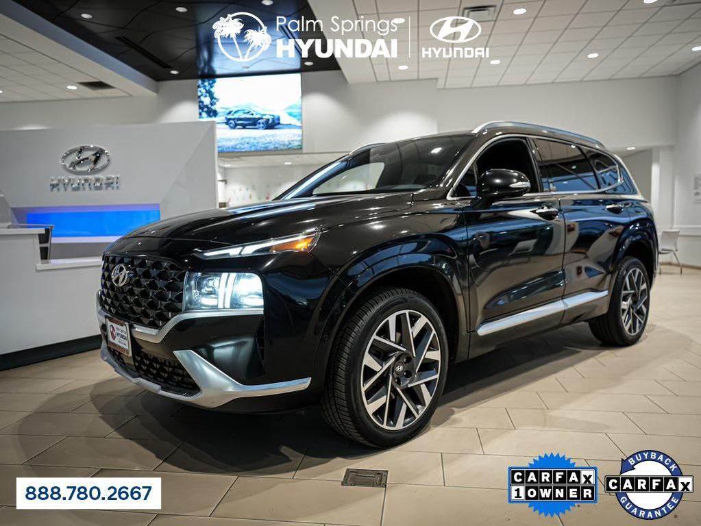 used 2022 Hyundai Santa Fe car, priced at $24,900