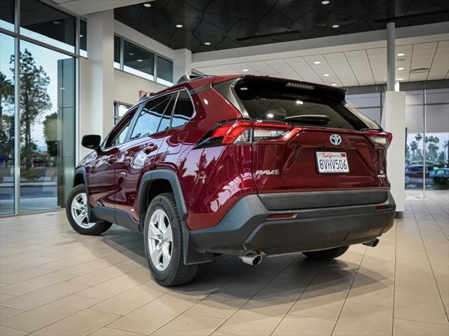 used 2021 Toyota RAV4 Hybrid car, priced at $30,000