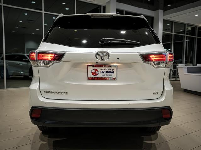 used 2016 Toyota Highlander car, priced at $20,995