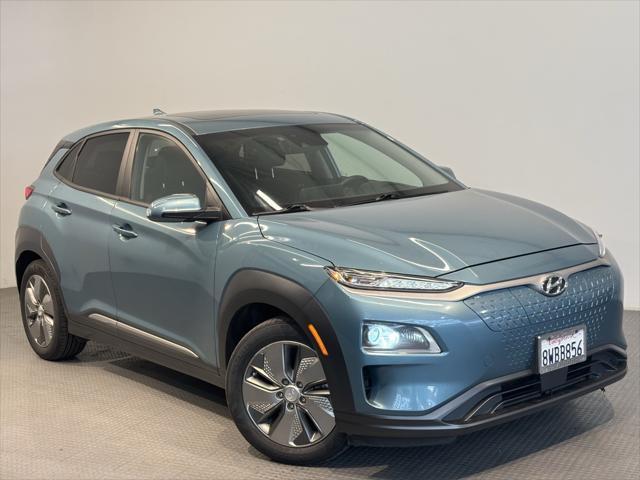 used 2021 Hyundai Kona EV car, priced at $19,981
